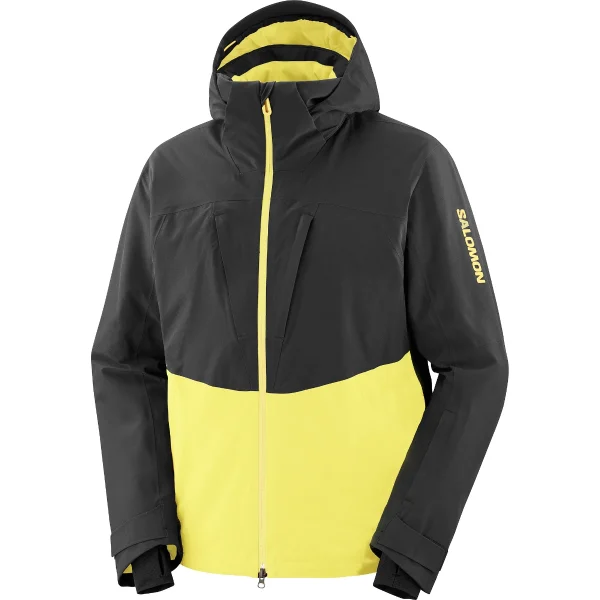 SALOMON - HIGHLAND JACKET – LC2159400 – deep-black-charlock – 8