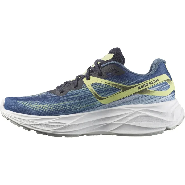 SALOMON - AERO GLIDE – L47049200 – blue-ashes-dark-sapphire-sunny-lime – 2