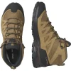 SALOMON - X WARD LEATHER MID GORE-TEX – L47181800 – kangaro-black-dull-gold – 6