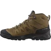 SALOMON - X WARD LEATHER MID GORE-TEX – L47181800 – kangaro-black-dull-gold – 7