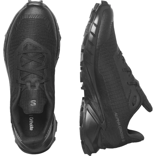 SALOMON - ALPHACROSS 5 – L47312700 – black-black-ebony – 3