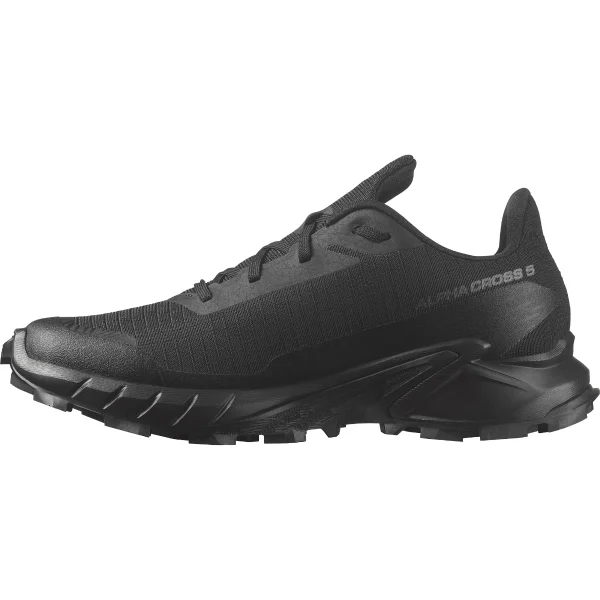 SALOMON - ALPHACROSS 5 – L47312700 – black-black-ebony – 7