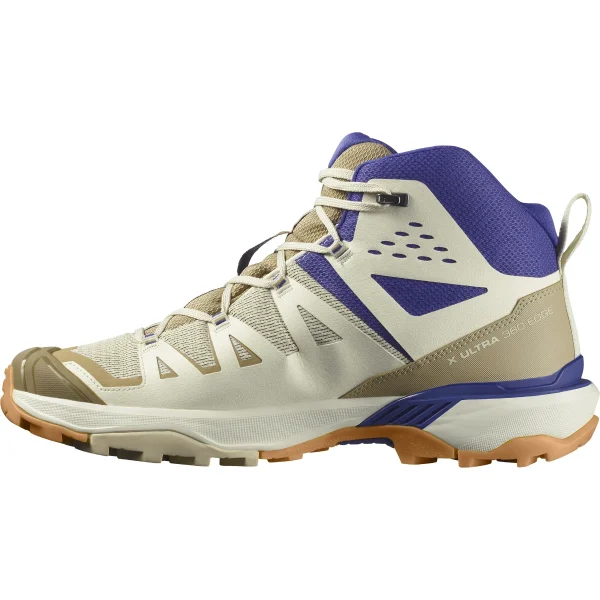 SALOMON - X ULTRA 360 EDGE MID GORE-TEX – L47378100 – bleached-sand-kelp-spectrum-blue – 7