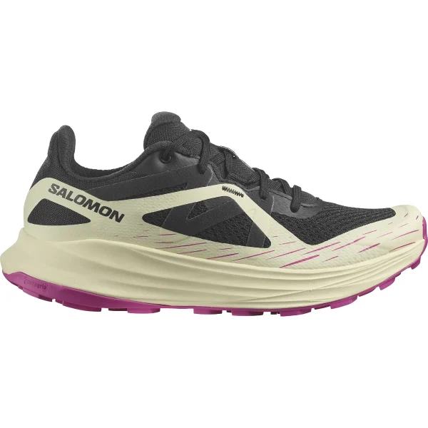 SALOMON - ULTRA FLOW – L47450900 – black-transparent-yellow-rose-violet – 1