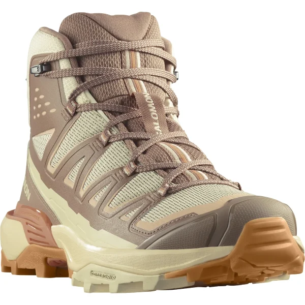 SALOMON - X ULTRA 360 EDGE MID GORE-TEX – L47462700 – shortbread-raw-umber-prairie-sunset – 4