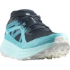 SALOMON - ULTRA FLOW – L47485800 – carbon-peacock-blue-white – 6