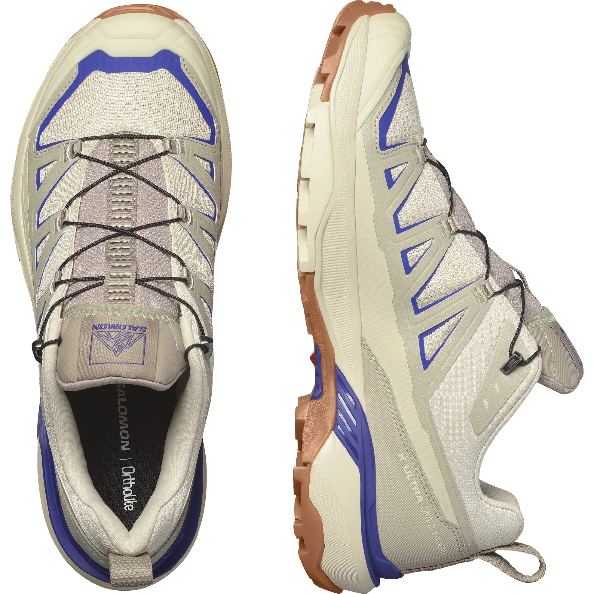 SALOMON - X ULTRA 360 EDGE – L47526200 – almond-milk-vintage-khaki-spectrum-blue – 3
