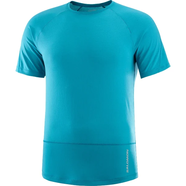 SALOMON - CROSS RUN SS TEE – LC2194700 – tahitian-tide – 2