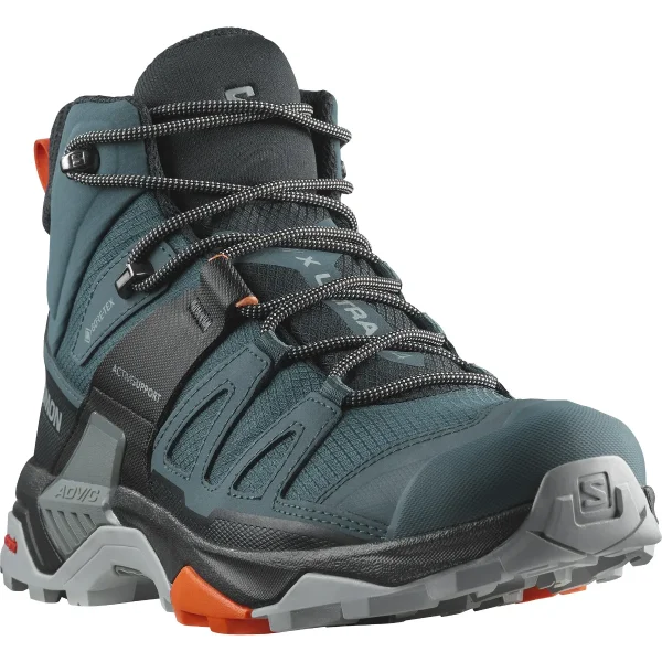 SALOMON - X ULTRA 4 MID GORE-TEX – L47352600 – stargazer-black-scarlet-ibis – 3