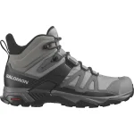 SALOMON - X ULTRA 4 MID GORE-TEX – L47454200 – sharkskin-quiet-shade-black – 1