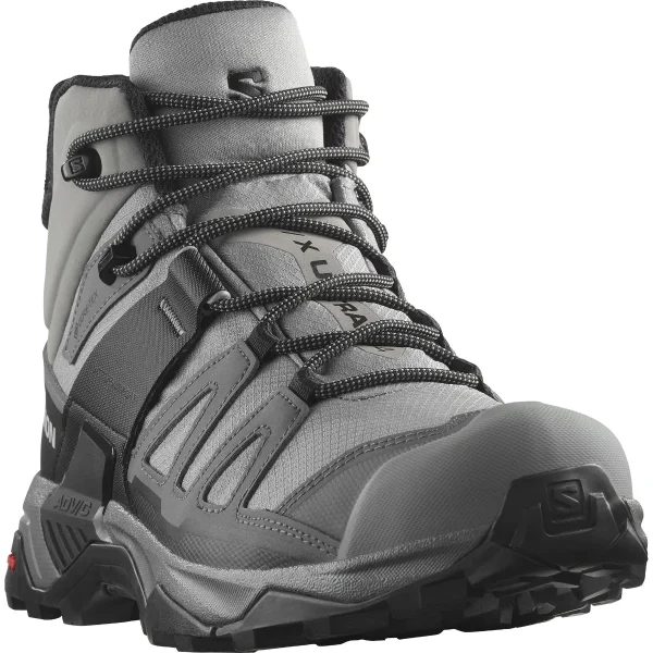 SALOMON - X ULTRA 4 MID GORE-TEX – L47454200 – sharkskin-quiet-shade-black – 3