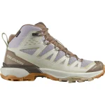 SALOMON - X ULTRA 360 EDGE MID GORE-TEX – L47462800 – orchid-petal-vanilla-ice-raw-umber – 1