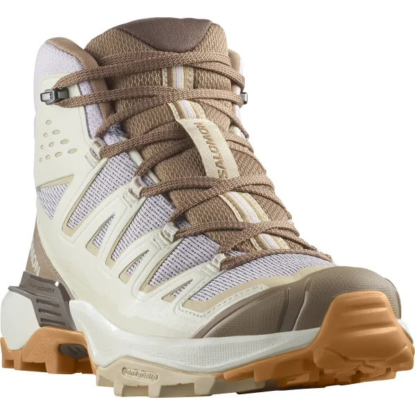 SALOMON - X ULTRA 360 EDGE MID GORE-TEX – L47462800 – orchid-petal-vanilla-ice-raw-umber – 3