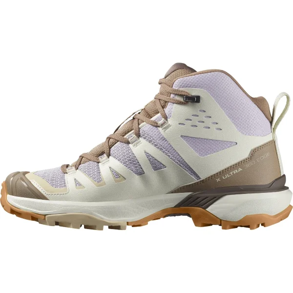 SALOMON - X ULTRA 360 EDGE MID GORE-TEX – L47462800 – orchid-petal-vanilla-ice-raw-umber – 6