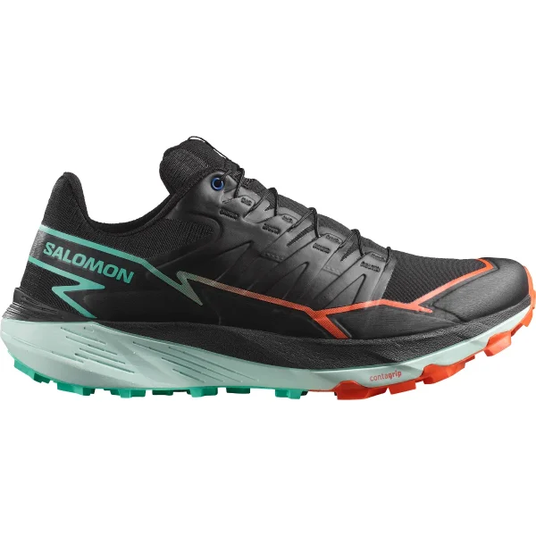 SALOMON - THUNDERCROSS – L47560900 – black-cherry-tomato-electric-green – 1