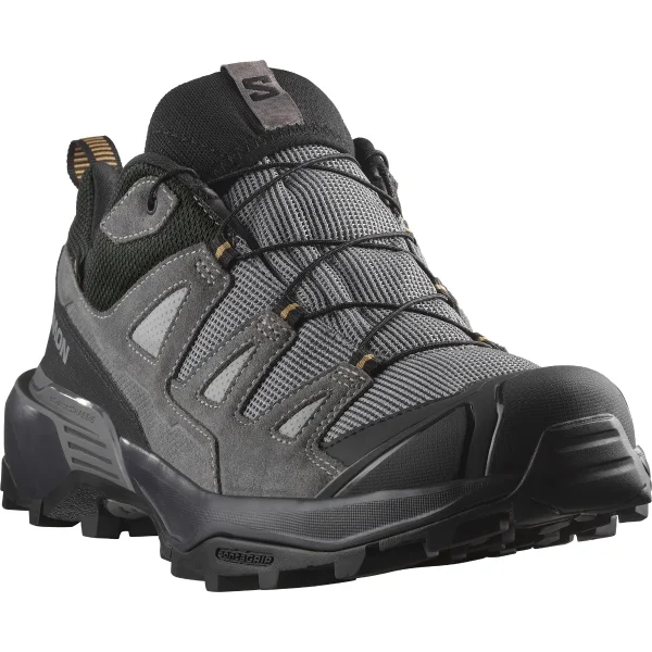 SALOMON - X ULTRA 360 LEATHER GORE-TEX – L47571400 – sharkskin-castlerock-kelp – 1