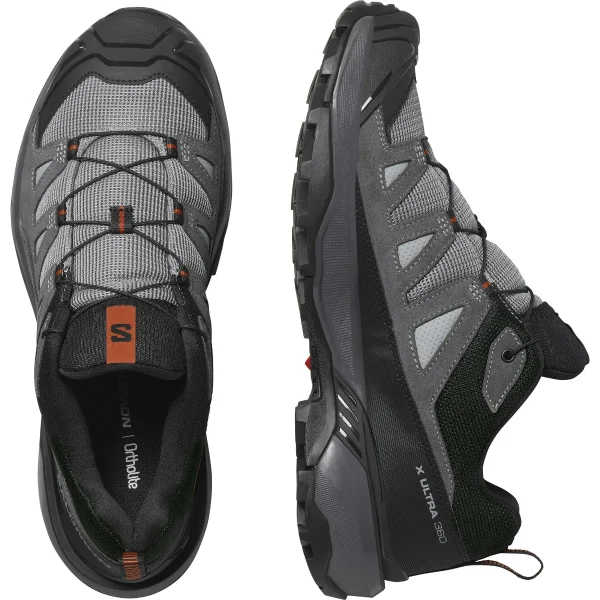 SALOMON - X ULTRA 360 LEATHER – L47571700 – sharkskin-asphalt-caramel-cafe – 5