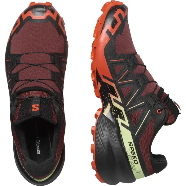 SALOMON - SPEEDCROSS 6 – L47581500 – rum-raisin-cherry-tomato-cognac – 5