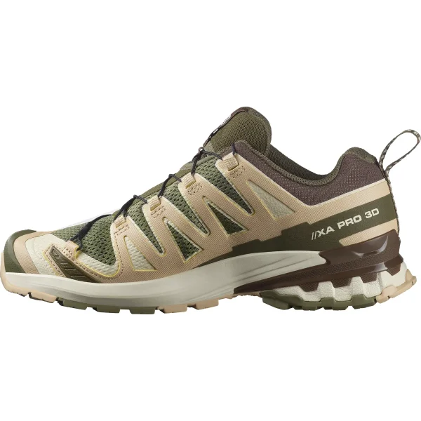 SALOMON - XA PRO 3D V9 – L47583300 – deep-lichen-green-safari-dark-earth – 4