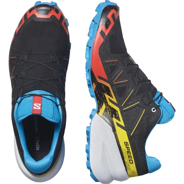 SALOMON - SPEEDCROSS 6 – L47716400 – black-white-transcend-blue – 7