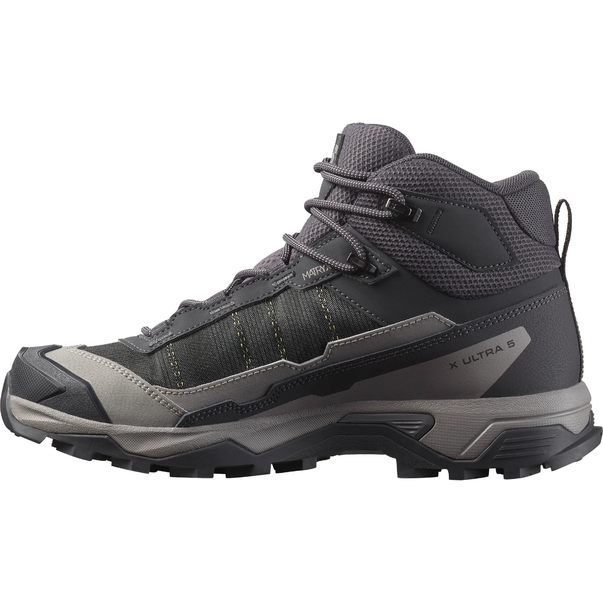 SALOMON - X ULTRA 5 MID GORE-TEX – L47754500 – nine-iron-gull-soft-clay – 3