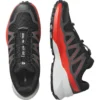 SALOMON - SPEEDCROSS PEAK – L47790100 – black-asphalt-fiery-red – 5