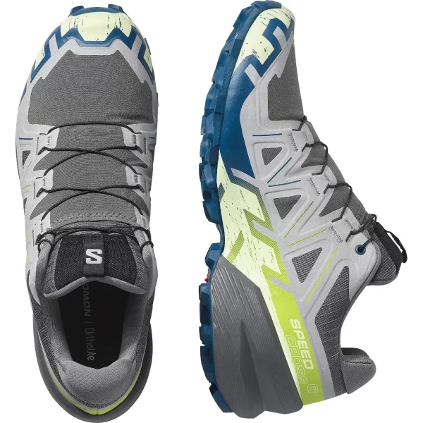 SALOMON - SPEEDCROSS 6 – L47810900 – castlerock-lime-cream-poseidon – 5