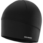 SALOMON - ACTIVE BEANIE – LC2022600 – deep-black-reflective-silver – 1