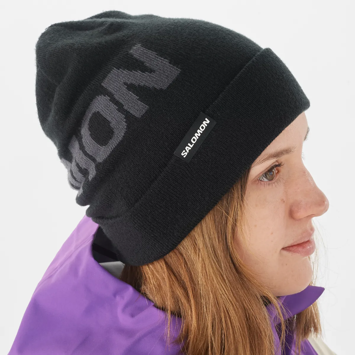 SALOMON - HERMITAGE BEANIE – LC2152900 – deep-black – 2