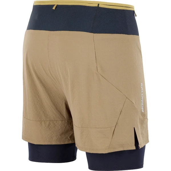 SALOMON - SENSE 2IN1 SHORTS – LC2277600 – shitake – 2