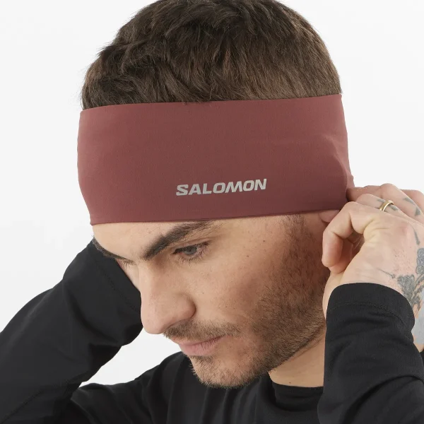 SALOMON - SENSE HEADBAND – LC2368900 – rum-raisin – 1